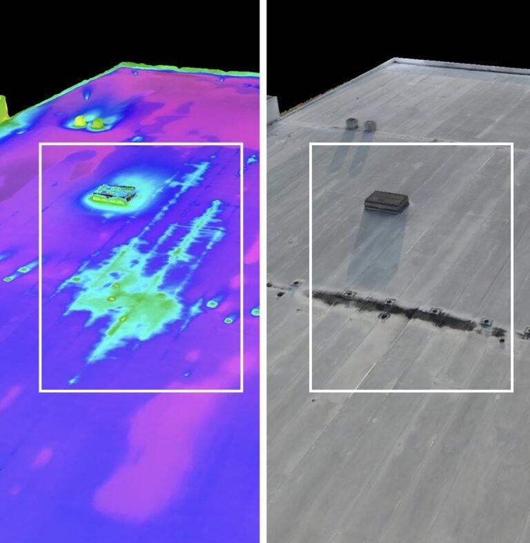 humedad con termografía